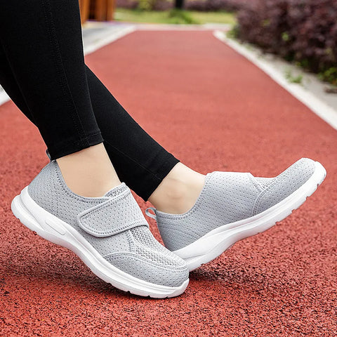 Orthopedic Women’s Slip-On Comfort Shoes – Lightweight Support