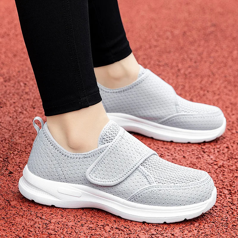 Orthopedic Women’s Slip-On Comfort Shoes – Lightweight Support