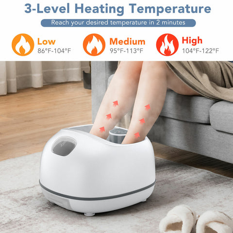 Steam Foot Spa Bath Massager with Customizable Heating - NEW