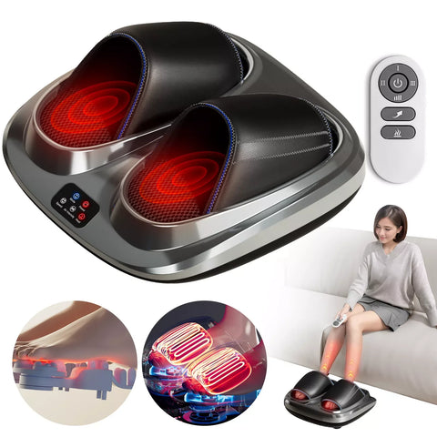 Deep-Kneading Shiatsu Foot Massager with Heating