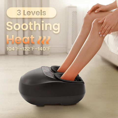 PharmaFoot Foot Massager Machine with Heat and Remote