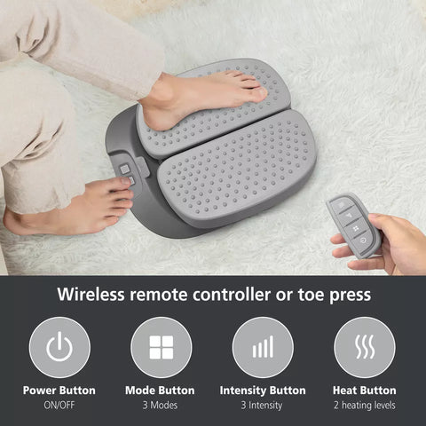 Advanced Foot Relief Massager with Deep Kneading & Heat