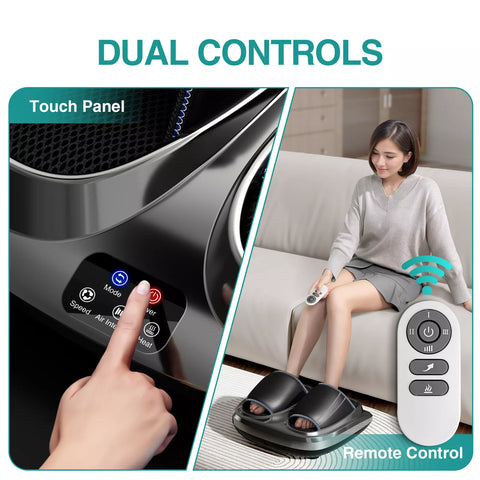 Deep-Kneading Shiatsu Foot Massager with Heating