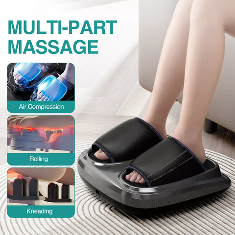 Deep-Kneading Shiatsu Foot Massager with Heating