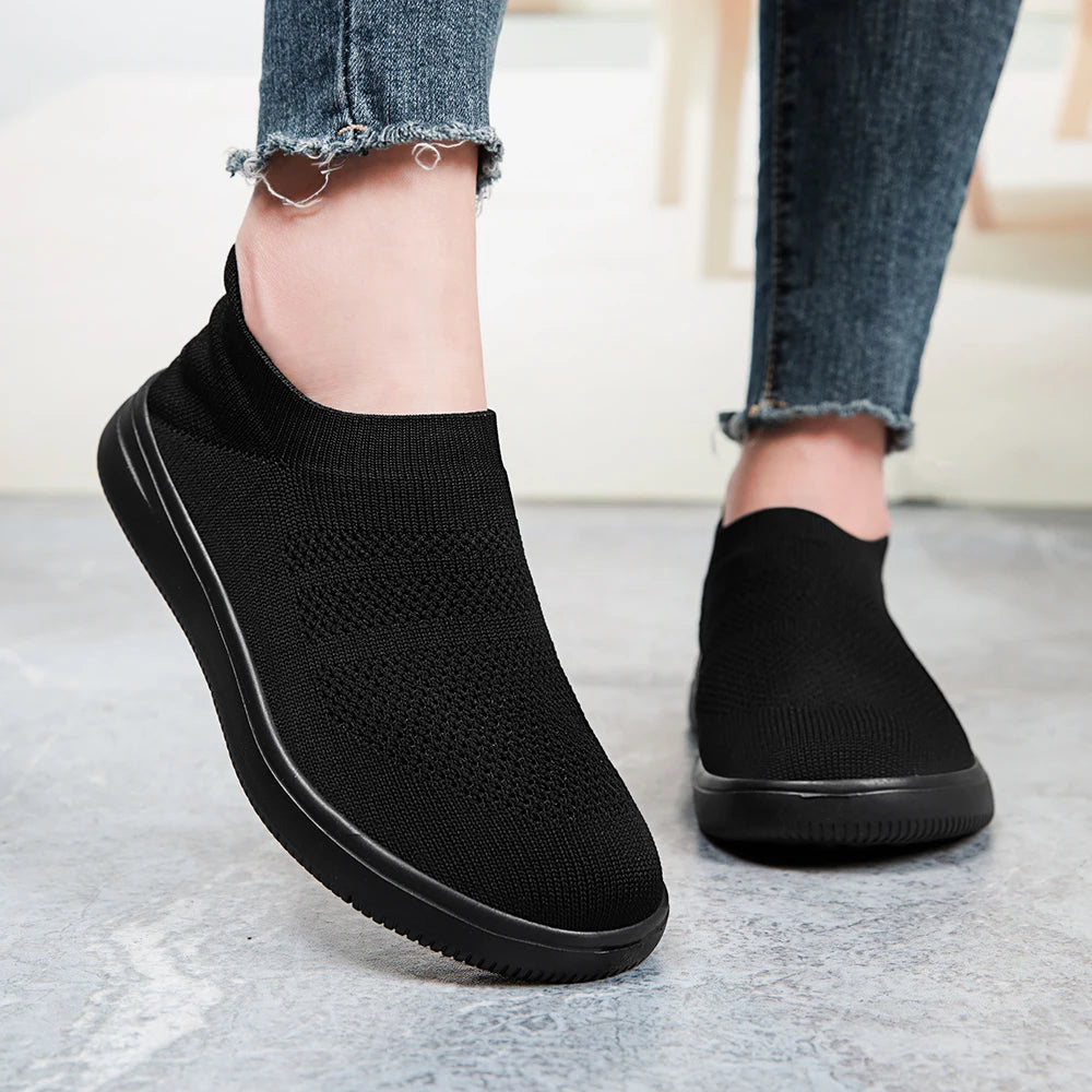 Women's Walking Sneakers, Lightweight Breathable Comfort Shoes