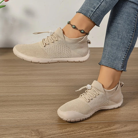 Women's Wide Fit Breathable Mesh Walking Shoes | Lightweight Casual Sneakers