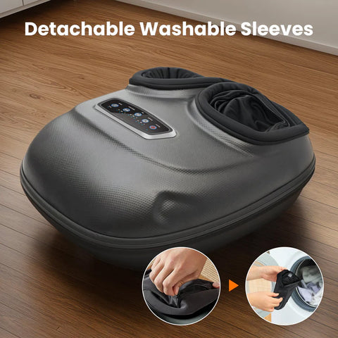 PharmaFoot Electric Foot Massager – Heated, Kneading, Compression