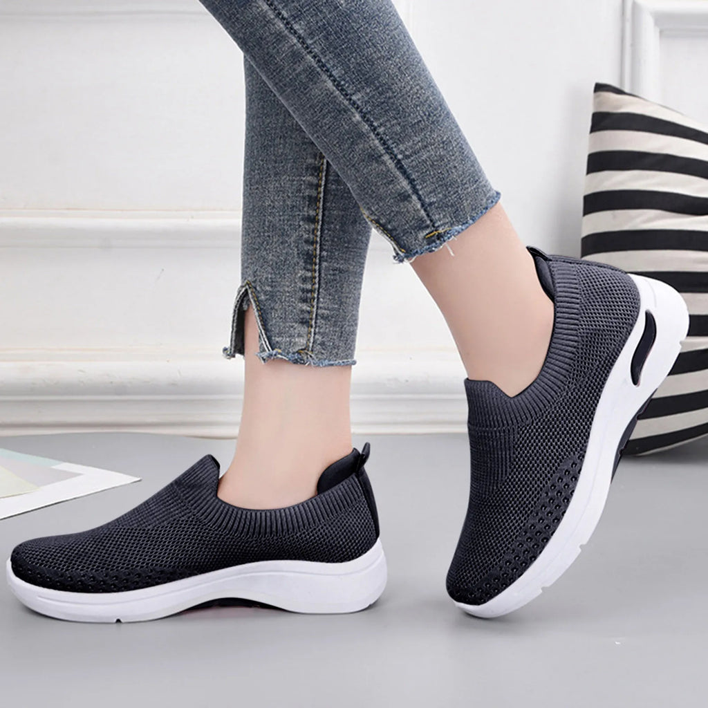 StrideEase Orthotic Women's Comfort Shoes – Supportive Relief for Every Step