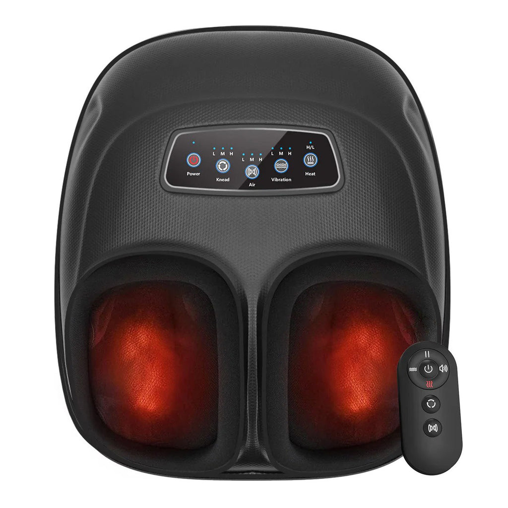 PharmaFoot Electric Foot Massager – Heated, Kneading, Compression